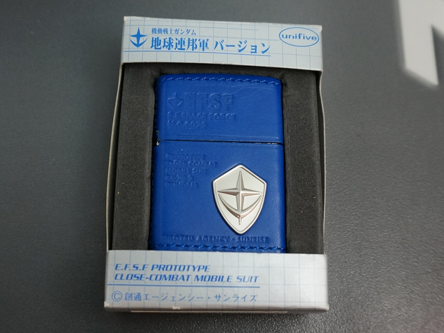 画像: zippo ガンダム 地球連邦軍 青革巻き