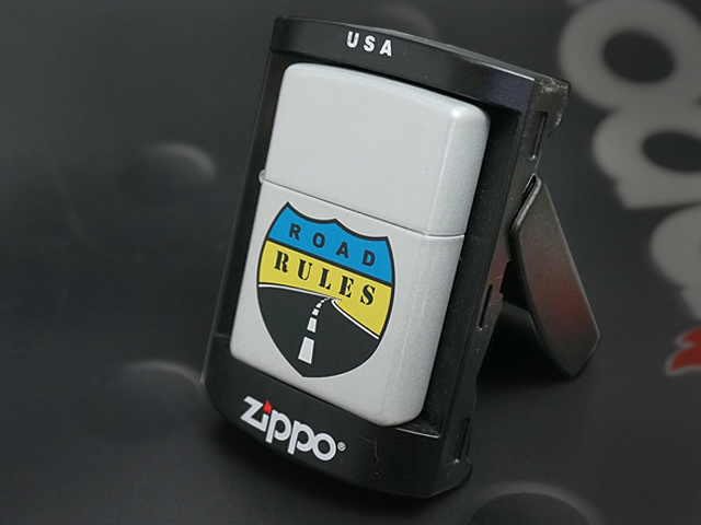 画像: zippo ROAD RULES 1997年製造