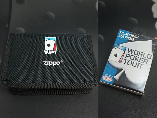 画像: zippo WORLD POKER TOUR カードセット