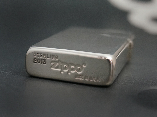 ジッポー　zippo スリム　スターリング