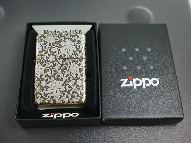 画像: zippo 5DTYPE アラベスク 20AR5-BSS