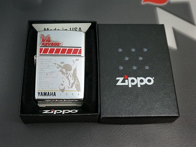 画像: zippo YAMAHA RZV500R　2000年製造 キズあり