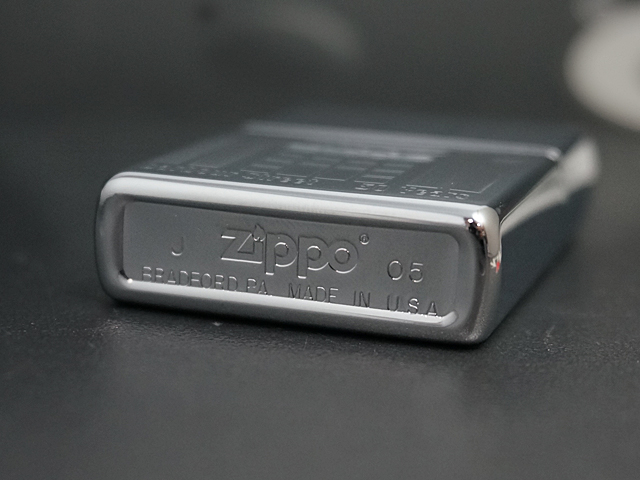 画像: zippo 新本社完成50周年記念モデル 2005年製造