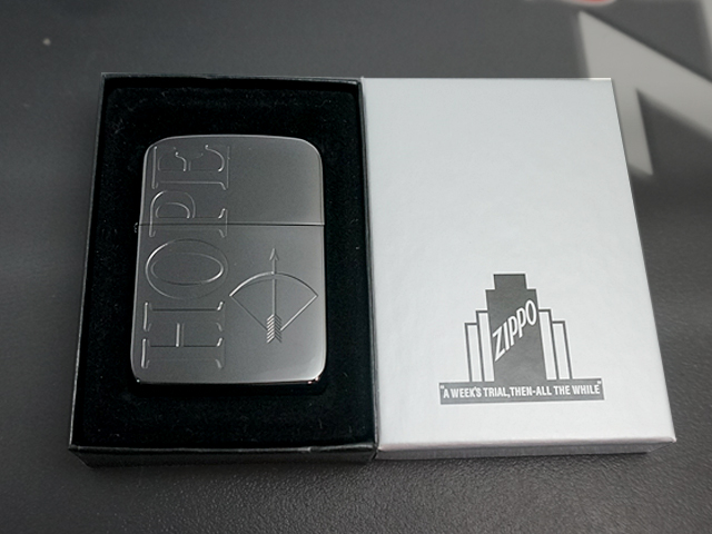 画像: zippo HOPE 50周年記念 Black　41レプリカ