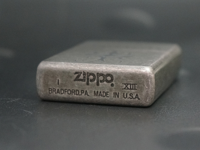 画像: zippo PENICILLIN 銀古美 バレル加工 1997年製造