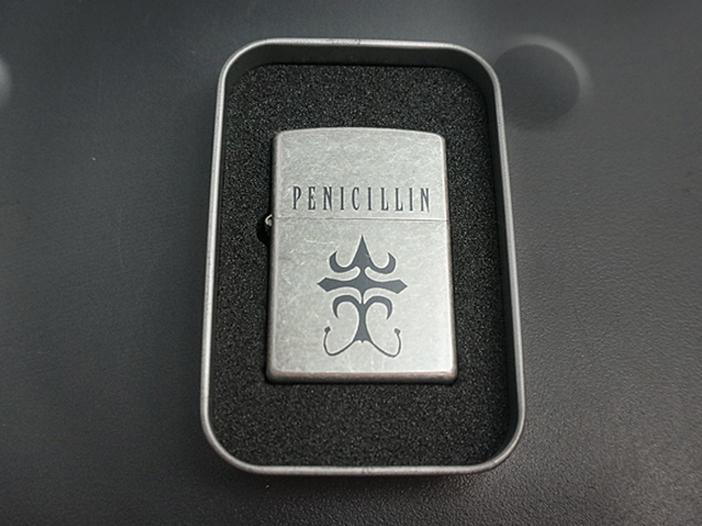 画像: zippo PENICILLIN 銀古美 バレル加工 1997年製造