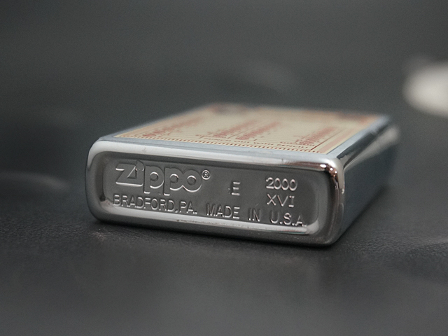 画像: zippo プリント柄 ＃200 2000年製造