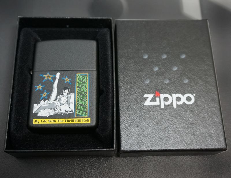 画像: zippo SEXPLOSION! 黒マット 1991年製造