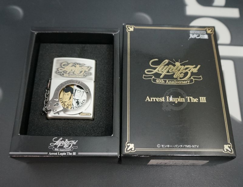 画像: zippo ルパン三世 40thアレスト ルパン＆銭形