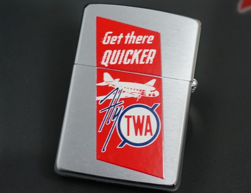 画像: zippo TWA（トランス・ワールド航空）1993年製造