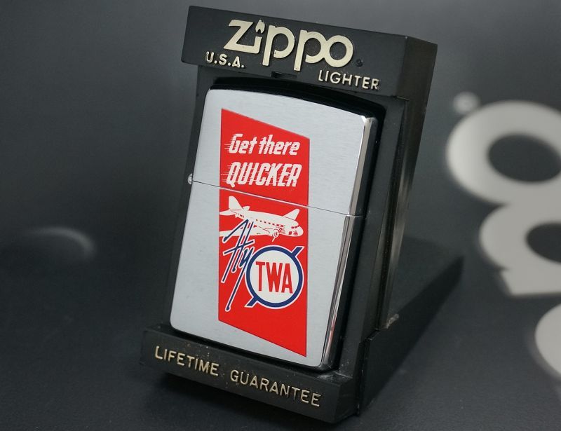 画像: zippo TWA（トランス・ワールド航空）1993年製造