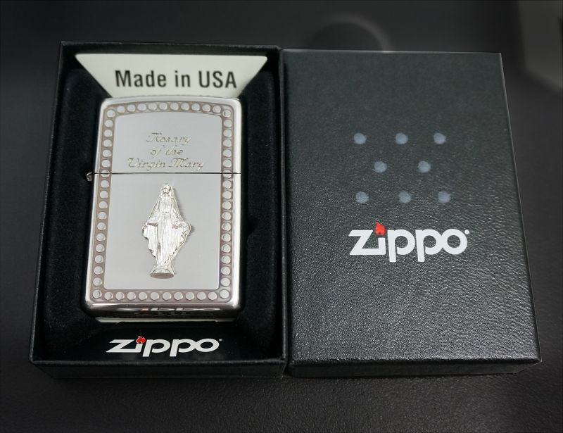 画像: zippo 純銀メタル マリア 