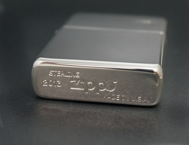 zippo スターリングシルバー天然石 ダイヤ #15 - zippo-LAND G.