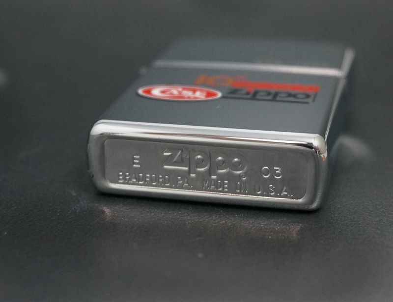 画像: zippo 2003年 National zippo day zippo社・CASE社 10周年記念セット 1000個限定