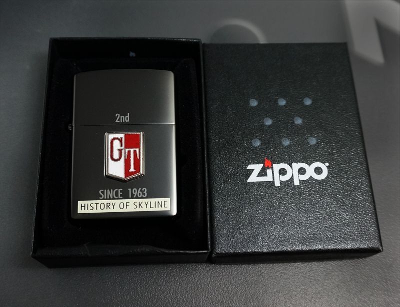 画像: zippo HISTORY OF SKYLINE 2nd 1998年製造