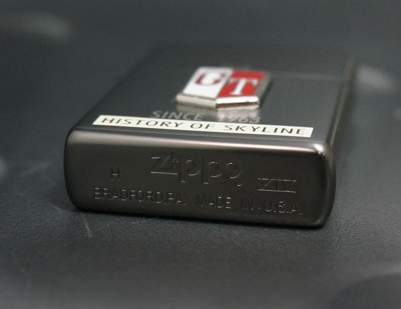 画像: zippo HISTORY OF SKYLINE 2nd 1998年製造