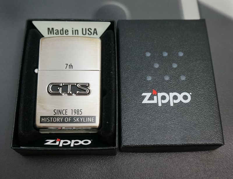 画像: zippo HISTORY OF SKYLINE 7th 1998年製造 汚れあり