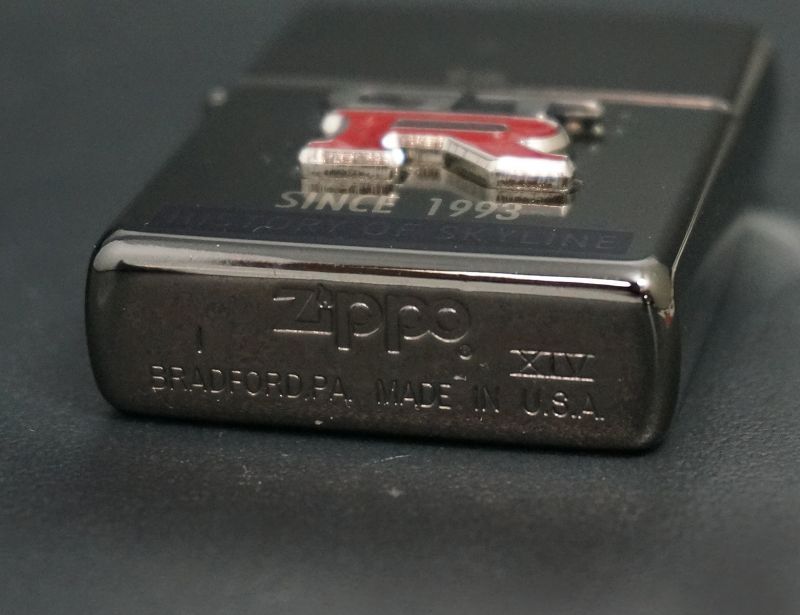 画像: zippo HISTORY OF SKYLINE 9th 1998年製造