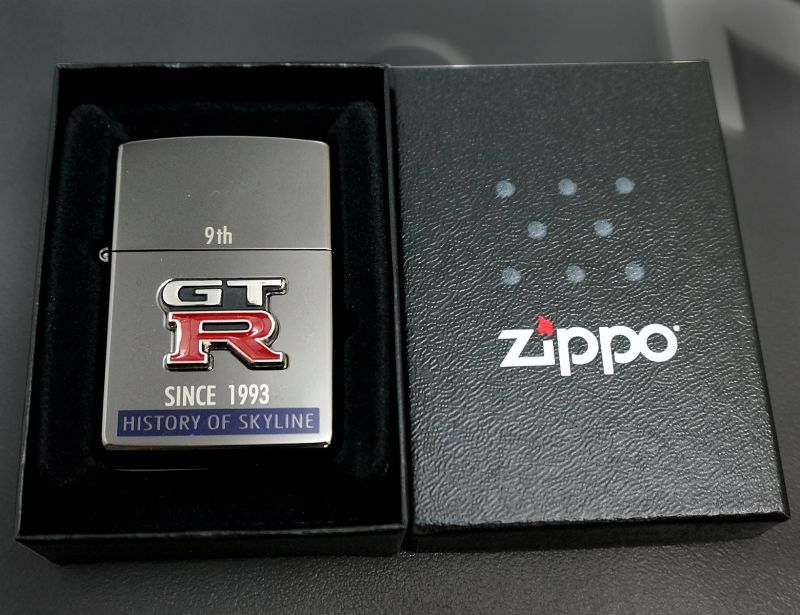 画像: zippo HISTORY OF SKYLINE 9th 1998年製造