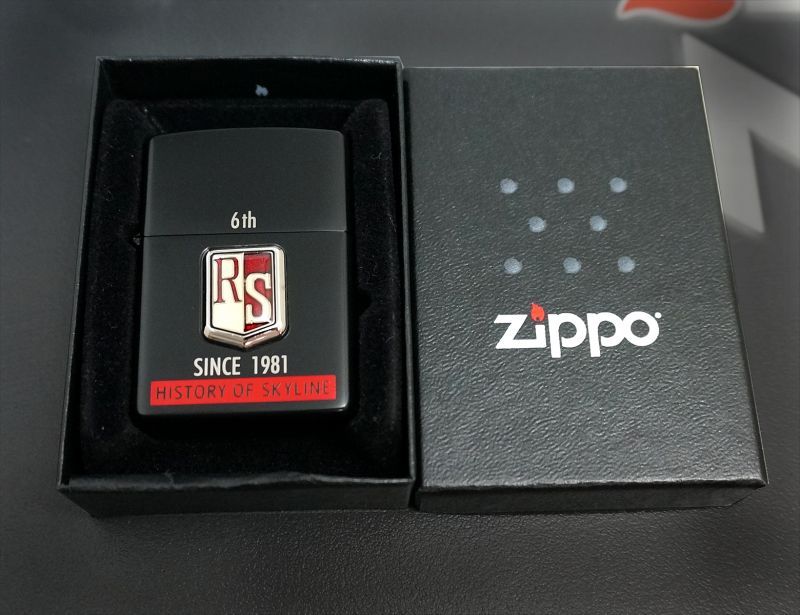 画像: zippo HISTORY OF SKYLINE 6th 1998年製造