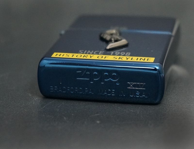 画像: zippo HISTORY OF SKYLINE 10th 1998年製造