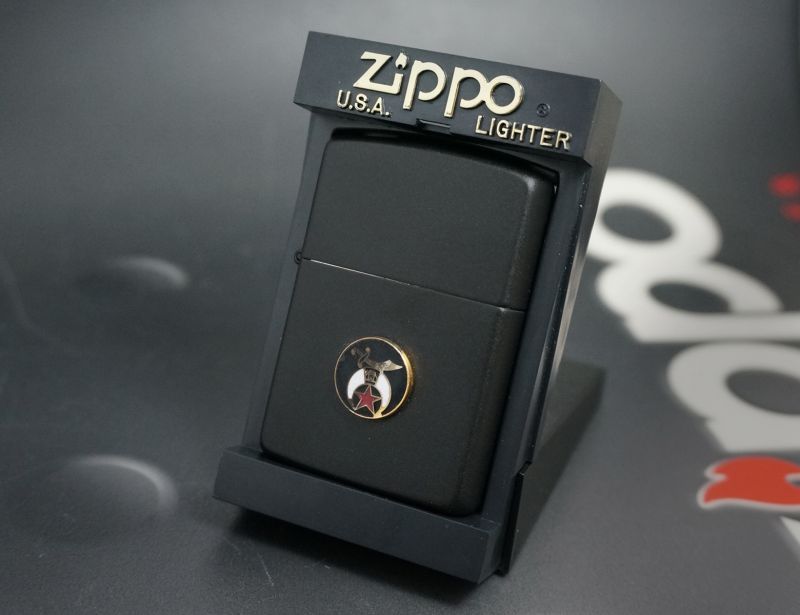 画像: zippo シュライン協会（フリーメーソン）1990年製造