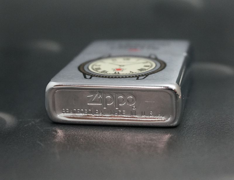 画像: zippo HARWOOD OPERATED BY FORTIS 1991年製造