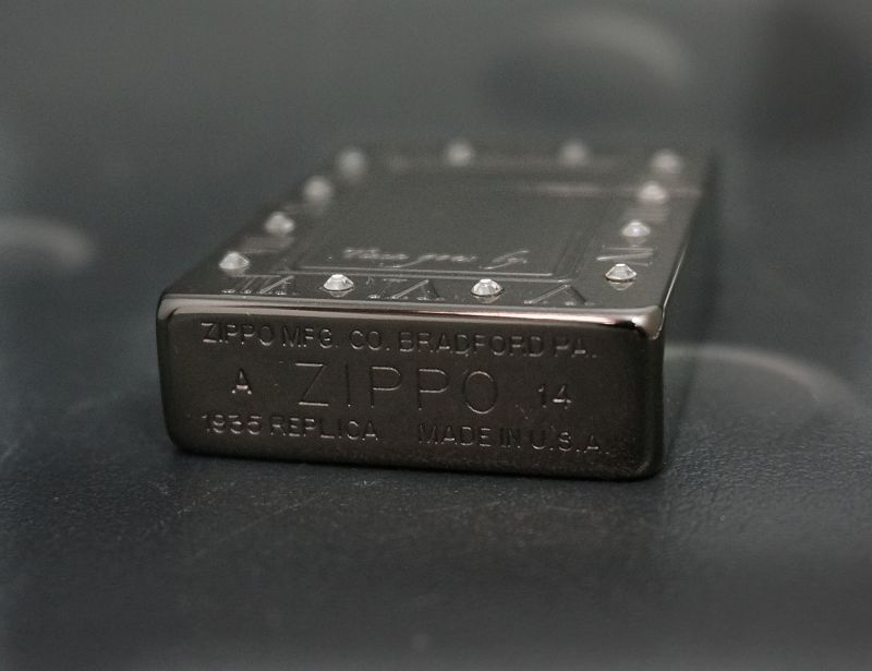 画像: zippo 1935REPLICA アトラスデザイン BK