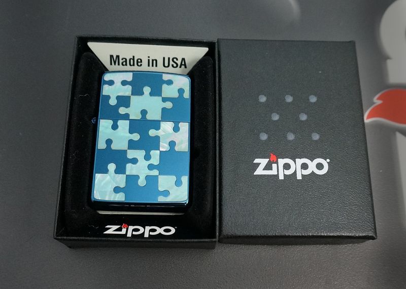 画像: zippo シェルパズル IPチタン BL