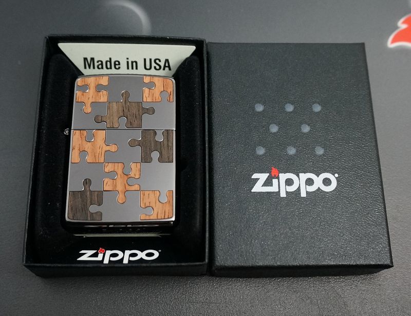 画像: zippo ウッドパズル　BK