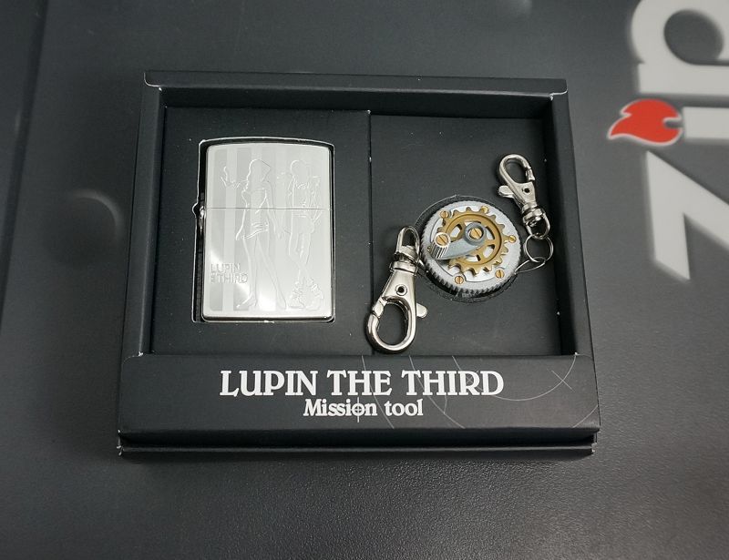 画像: zippo LUPIN THE THIRD Mission tool ルパン＆不二子 2004年製造