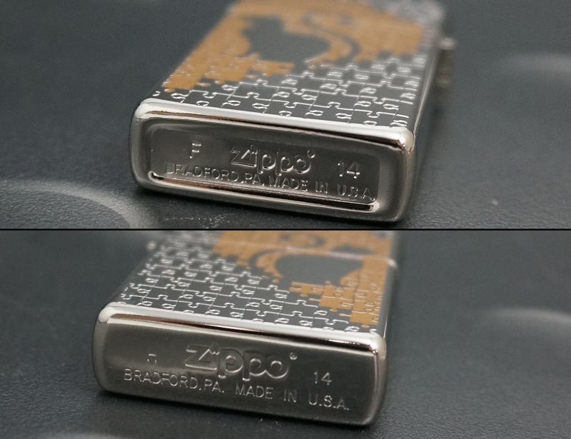 画像: zippo キャットパズルペア SV