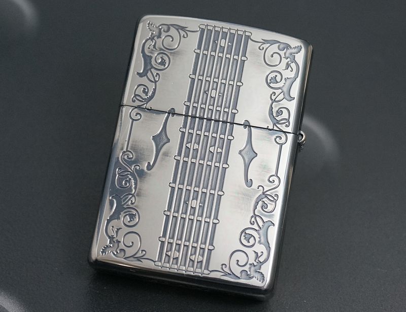 画像: zippo アンティークギター SV