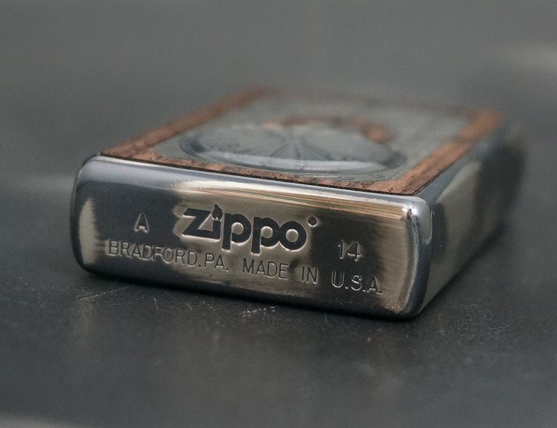 画像: zippo アンティーク サンダイアル SV