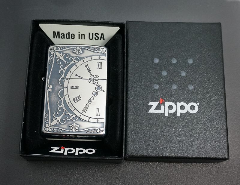 画像: zippo クラシカルクロック SV