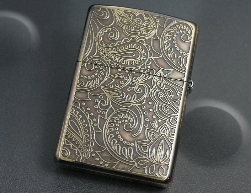 画像: zippo ペイズリーデザイン BR