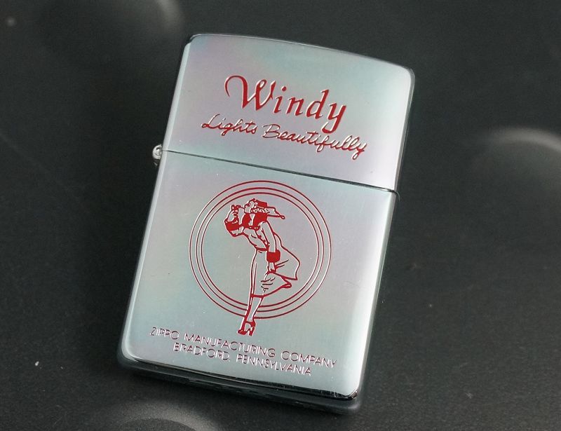 画像: zippo WINDY フィギア＆ライターセット 1996年製造