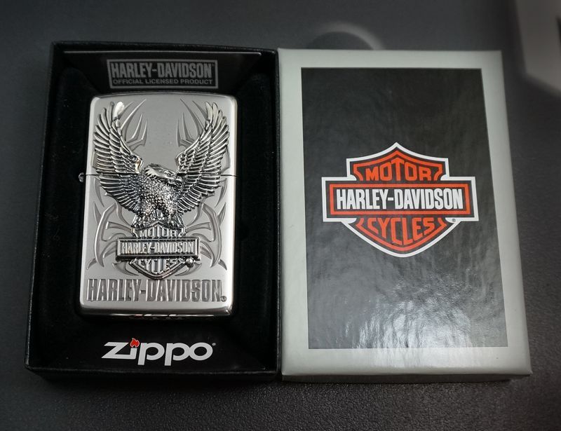 画像: zippo HARLEY-DAVIDSON ビックメタル HDP-07 