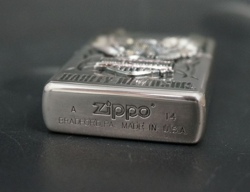 画像: zippo HARLEY-DAVIDSON ビックメタル HDP-07 