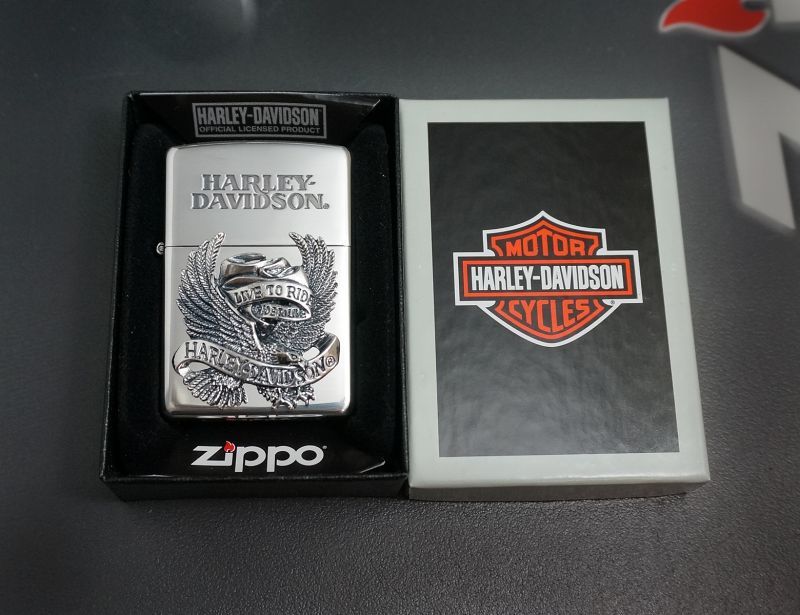 画像: zippo HARLEY-DAVIDSON ビックメタル HDP-08 