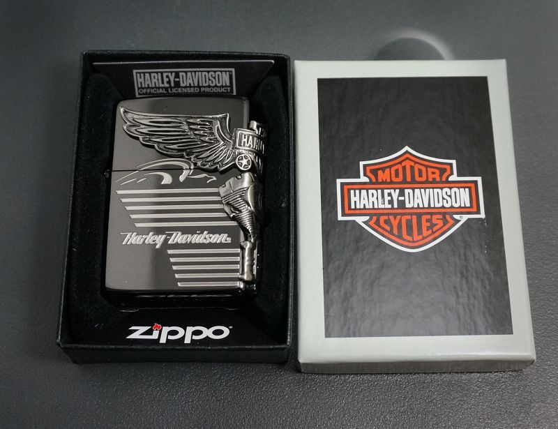 画像: zippo HARLEY-DAVIDSON 2011 NEW MODEL 1903個限定 HDP-25