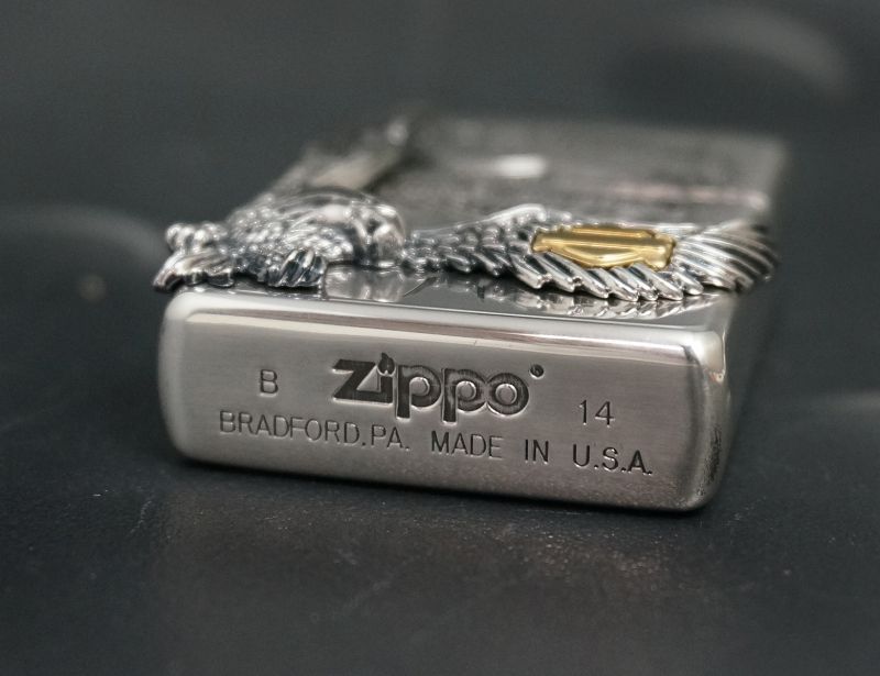 画像: zippo HARLEY-DAVIDSON  イーグルメタル　HDP-16