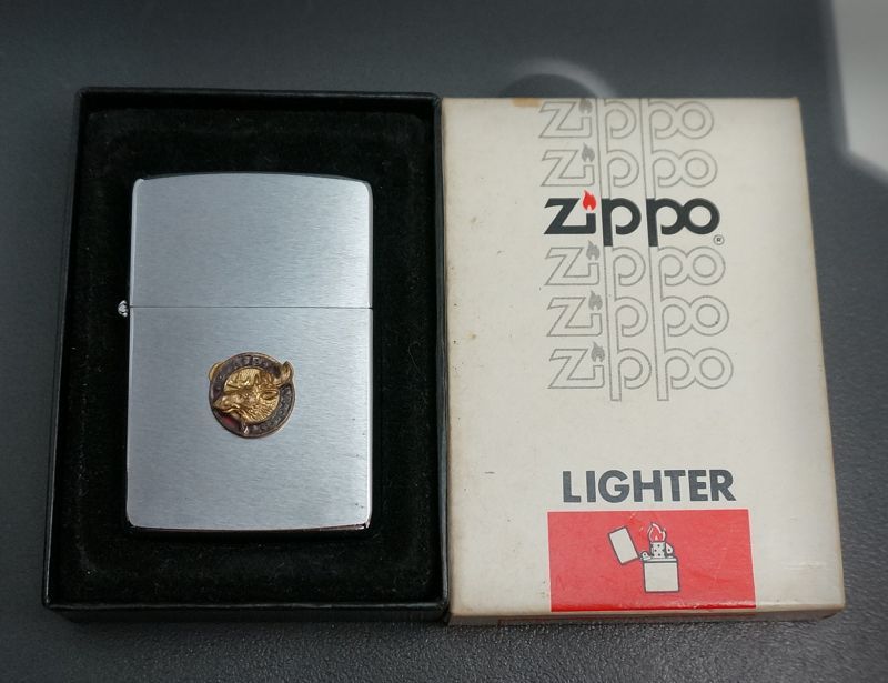 画像: zippo ヘラジカメタル ＃200 1978年製造