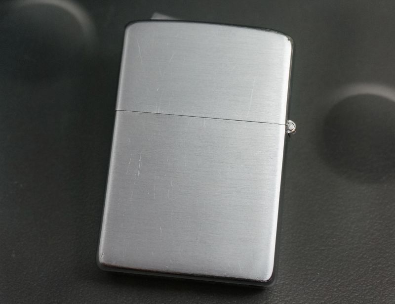 画像: zippo #200 ブラッシュ・クローム NEAR MINT 1975年製造