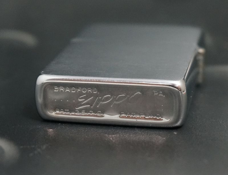 画像: zippo #200 ブラッシュ・クローム NEAR MINT 1975年製造