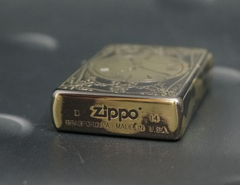 画像: zippo クラシカルクロック 2 BR