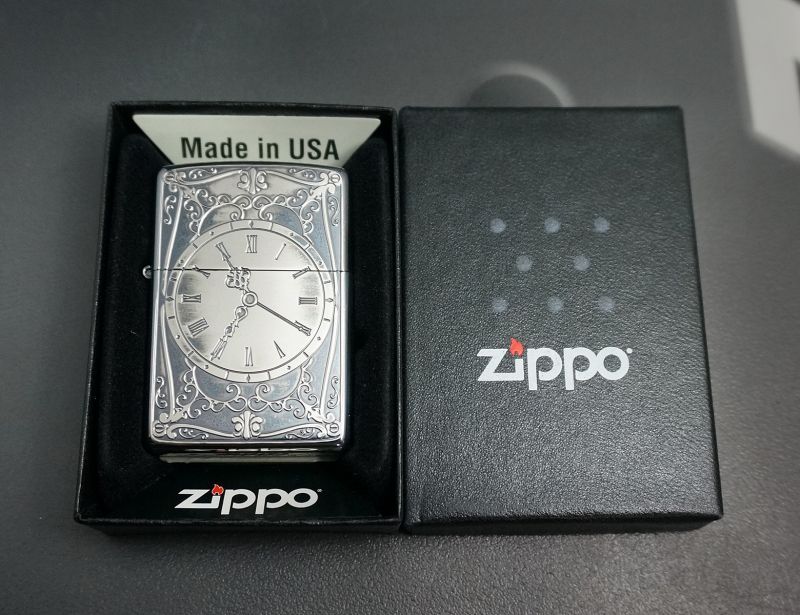 画像: zippo クラシカルクロック 2 SV