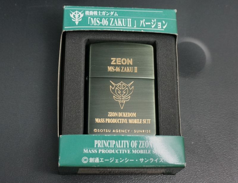 画像: zippo 機動戦士ガンダム MS06ザクII No.1 ジオン軍エンブレム