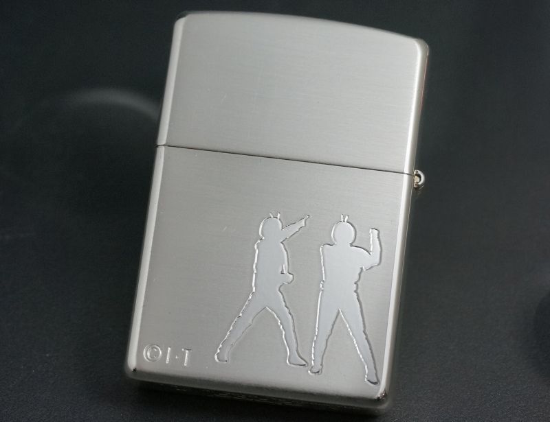 画像: zippo 仮面ライダー 40周年 No.2 仮面ライダー1号　