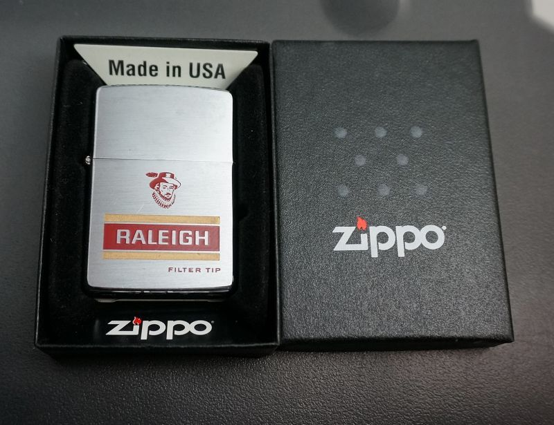 画像: zippo RALEIGH ＃200 1977年製造